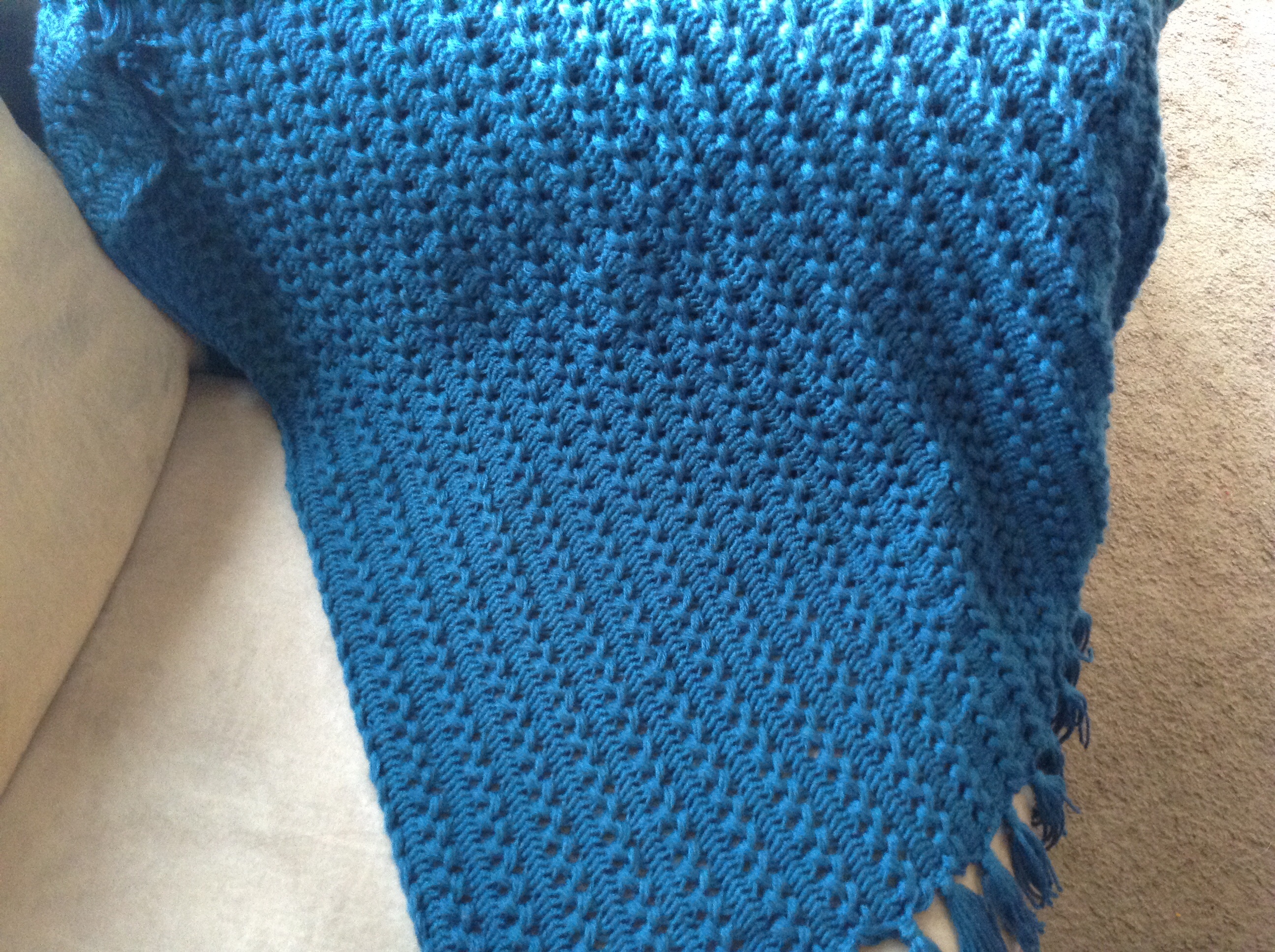 hairpin lace afghan