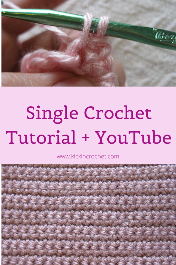 How to Single Crochet pin