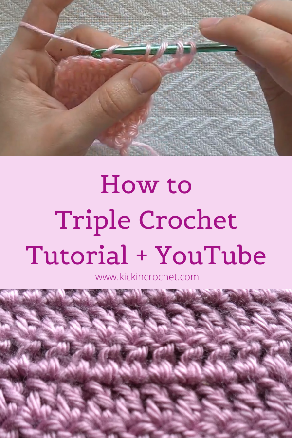 triple crochet stitches