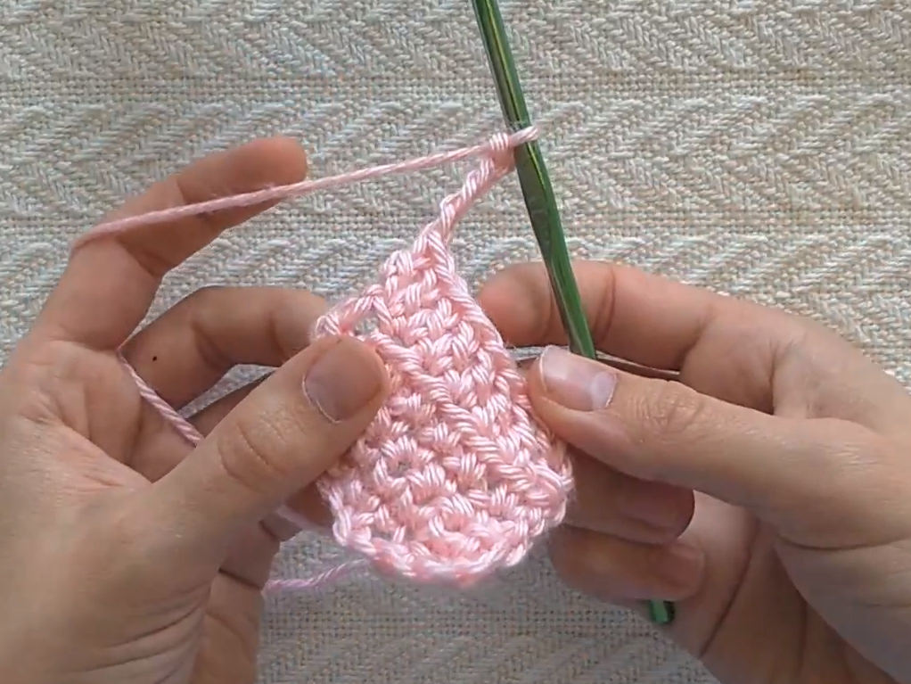 Triple Crochet Turning Chain (ch4)