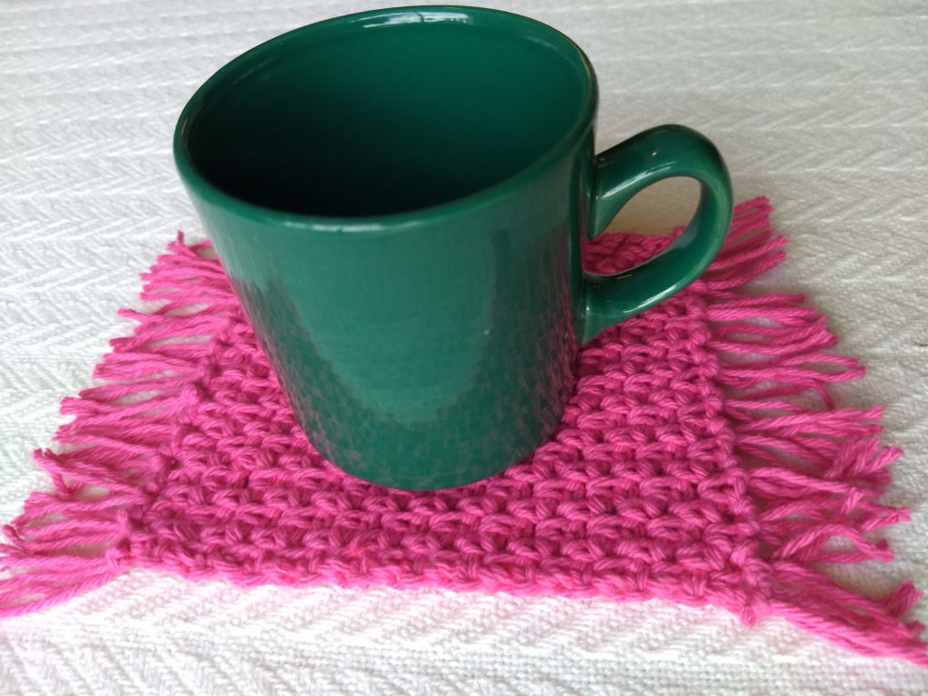 Knit Mug Rugs Free Pattern – Mama In A Stitch