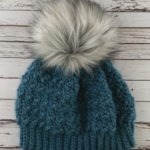 Textured Bulky crochet hat pattern