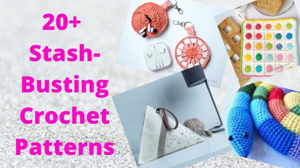 Stashbusting crochet patterns