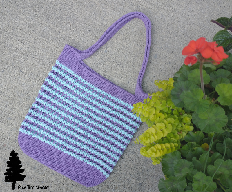 Maisie Market Bag Free Crochet Pattern Summer Stashbusting