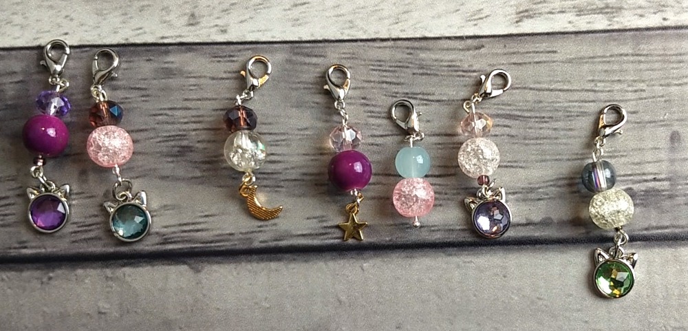 DIY Stitch Markers for Crochet - Kickin Crochet