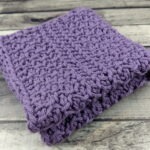 Honeycomb Washcloth Tunisian Crochet Pattern Free with video